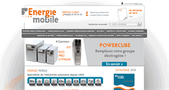 Desktop Screenshot of energiemobile.com